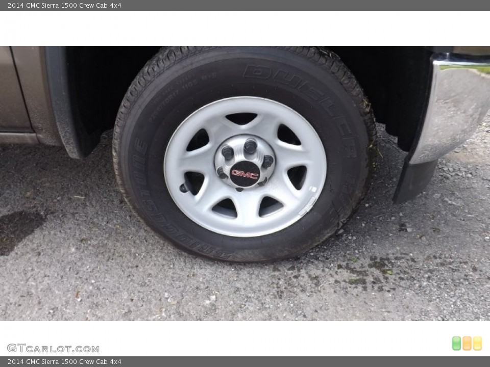 2014 GMC Sierra 1500 Crew Cab 4x4 Wheel and Tire Photo #94085196