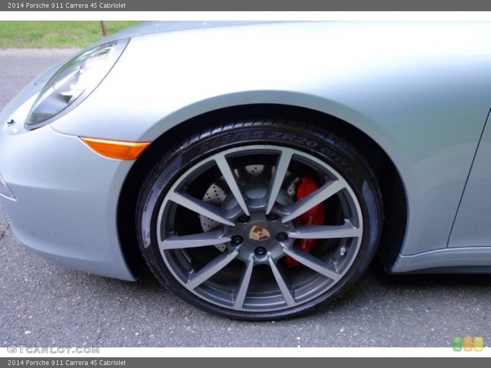2014 Porsche 911 Carrera 4S Cabriolet Wheel and Tire Photo #94090857