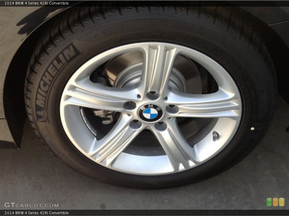 2014 BMW 4 Series 428i Convertible Wheel and Tire Photo #94119791