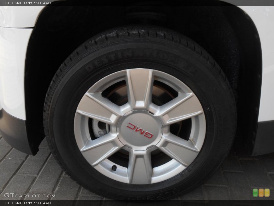 2013 GMC Terrain SLE AWD Wheel and Tire Photo #94126115