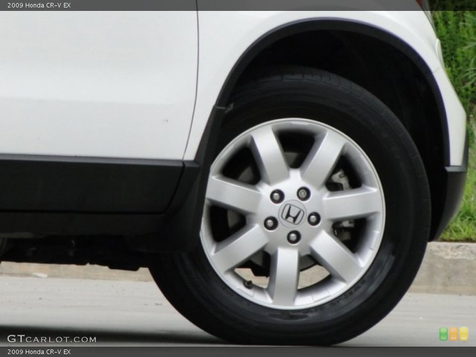 2009 Honda CR-V EX Wheel and Tire Photo #94129688