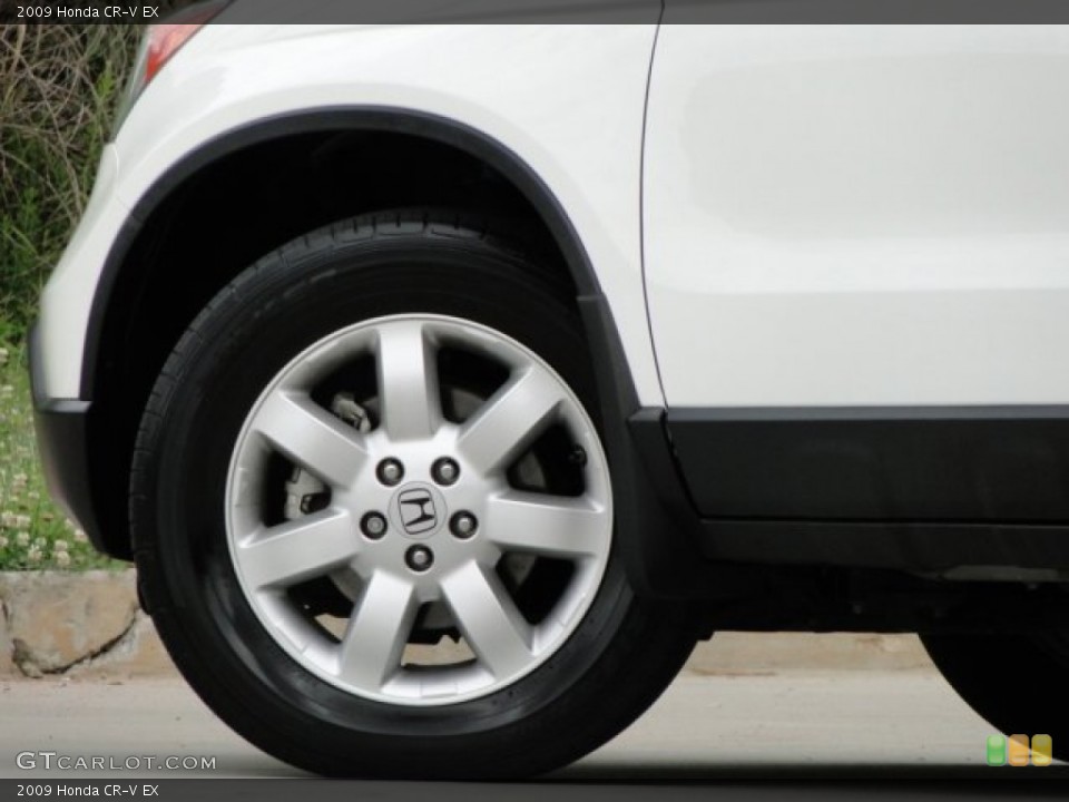 2009 Honda CR-V EX Wheel and Tire Photo #94129694