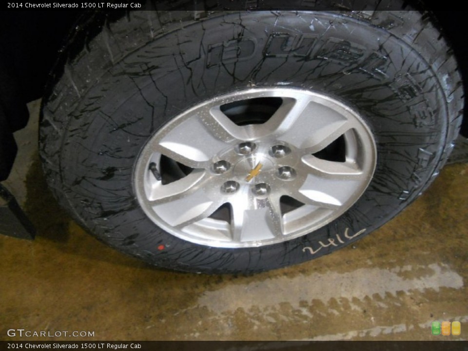 2014 Chevrolet Silverado 1500 LT Regular Cab Wheel and Tire Photo #94138428