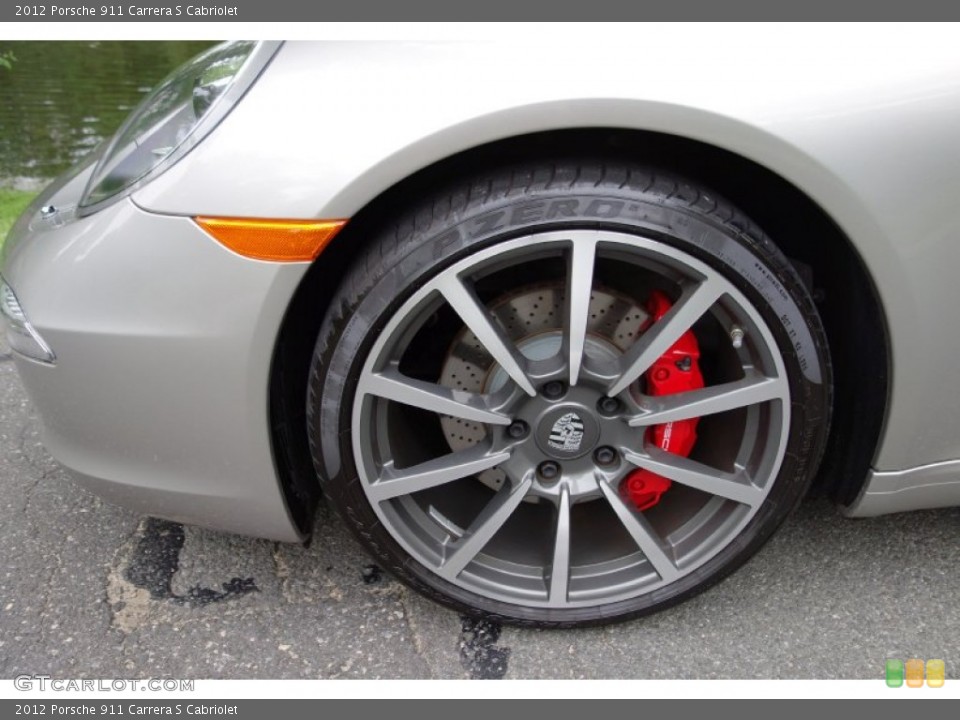 2012 Porsche 911 Carrera S Cabriolet Wheel and Tire Photo #94139640