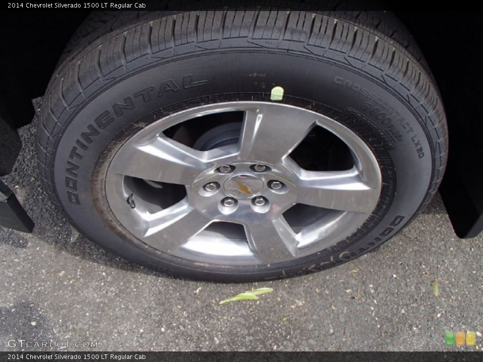 2014 Chevrolet Silverado 1500 LT Regular Cab Wheel and Tire Photo #94142865
