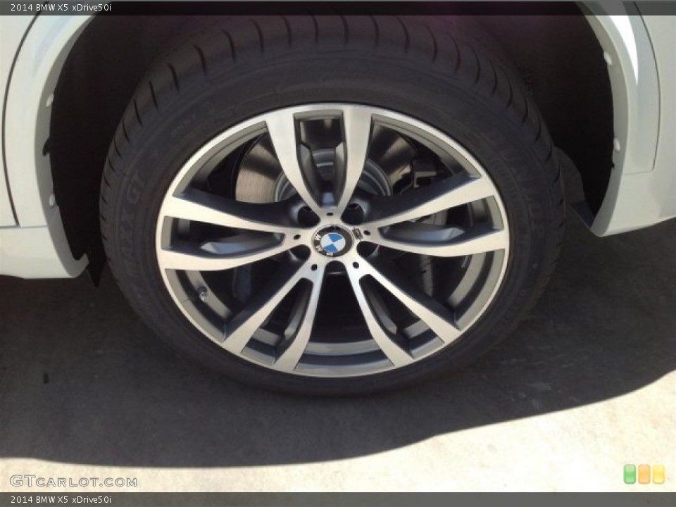 2014 BMW X5 xDrive50i Wheel and Tire Photo #94148523