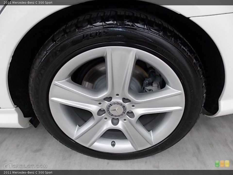 2011 Mercedes-Benz C 300 Sport Wheel and Tire Photo #94156638