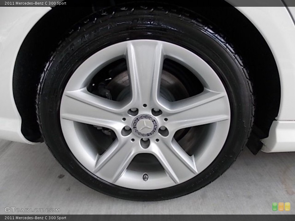 2011 Mercedes-Benz C 300 Sport Wheel and Tire Photo #94156653