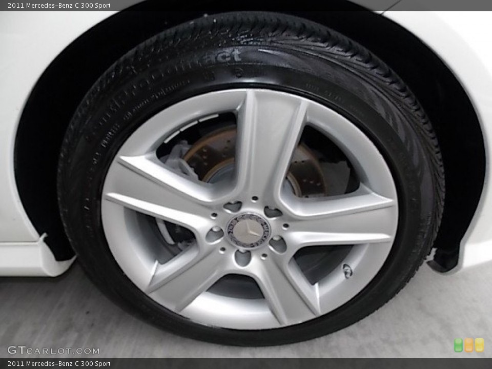 2011 Mercedes-Benz C 300 Sport Wheel and Tire Photo #94156671