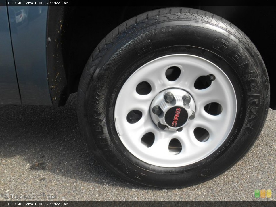2013 GMC Sierra 1500 Extended Cab Wheel and Tire Photo #94210054