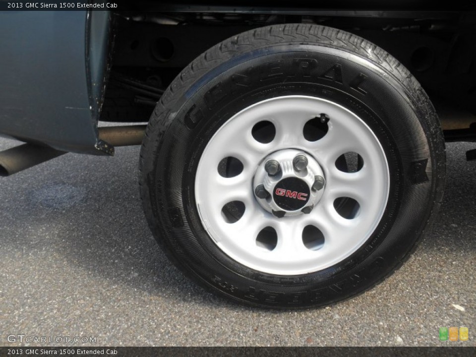 2013 GMC Sierra 1500 Extended Cab Wheel and Tire Photo #94210078