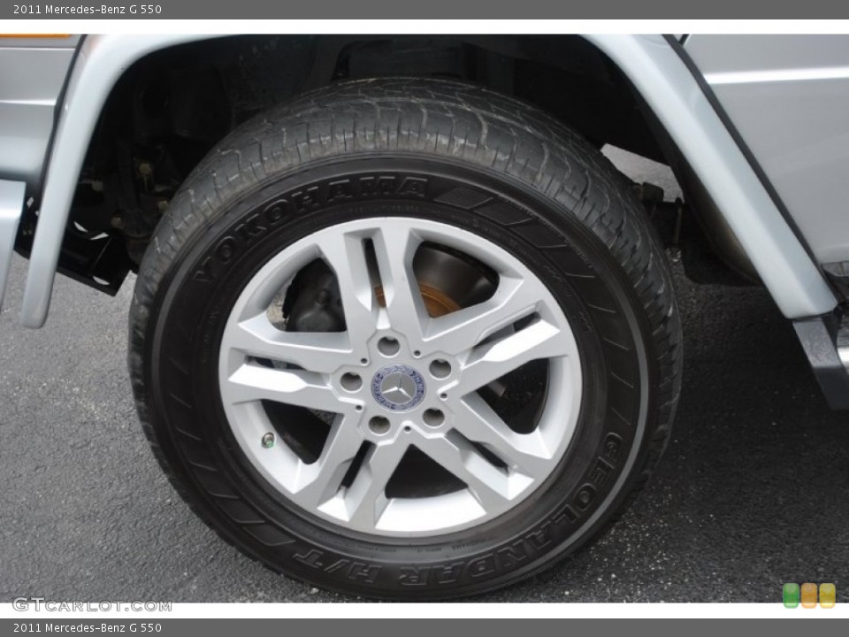 2011 Mercedes-Benz G 550 Wheel and Tire Photo #94225337