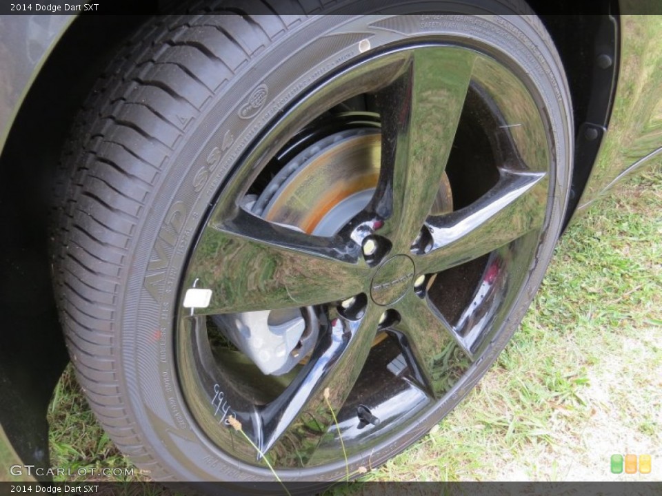 2014 Dodge Dart SXT Wheel and Tire Photo #94225883