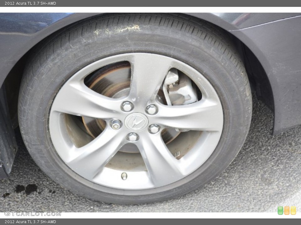 2012 Acura TL 3.7 SH-AWD Wheel and Tire Photo #94237610