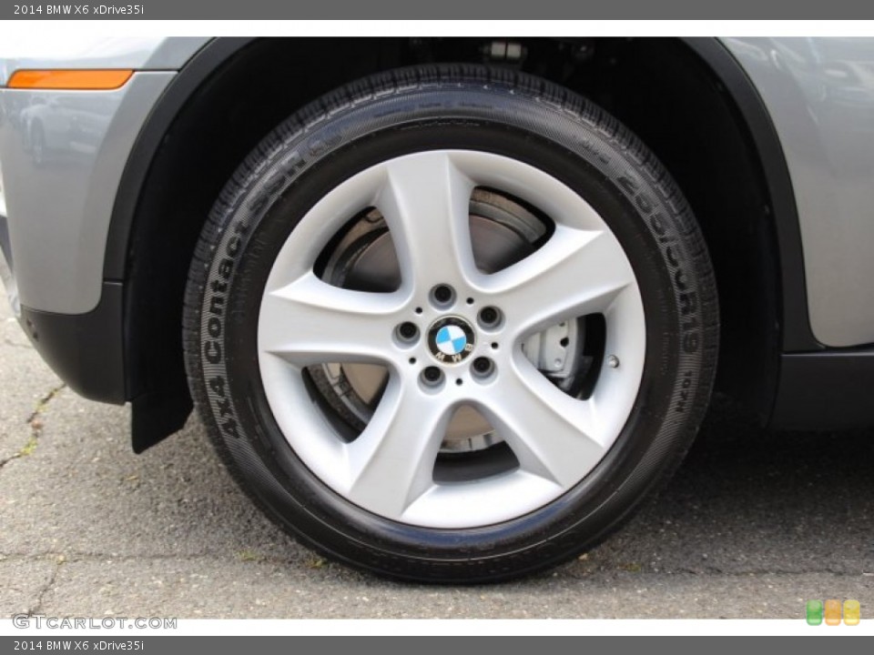 2014 BMW X6 xDrive35i Wheel and Tire Photo #94238761