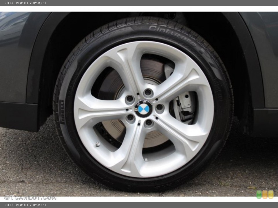 2014 BMW X1 xDrive35i Wheel and Tire Photo #94241717