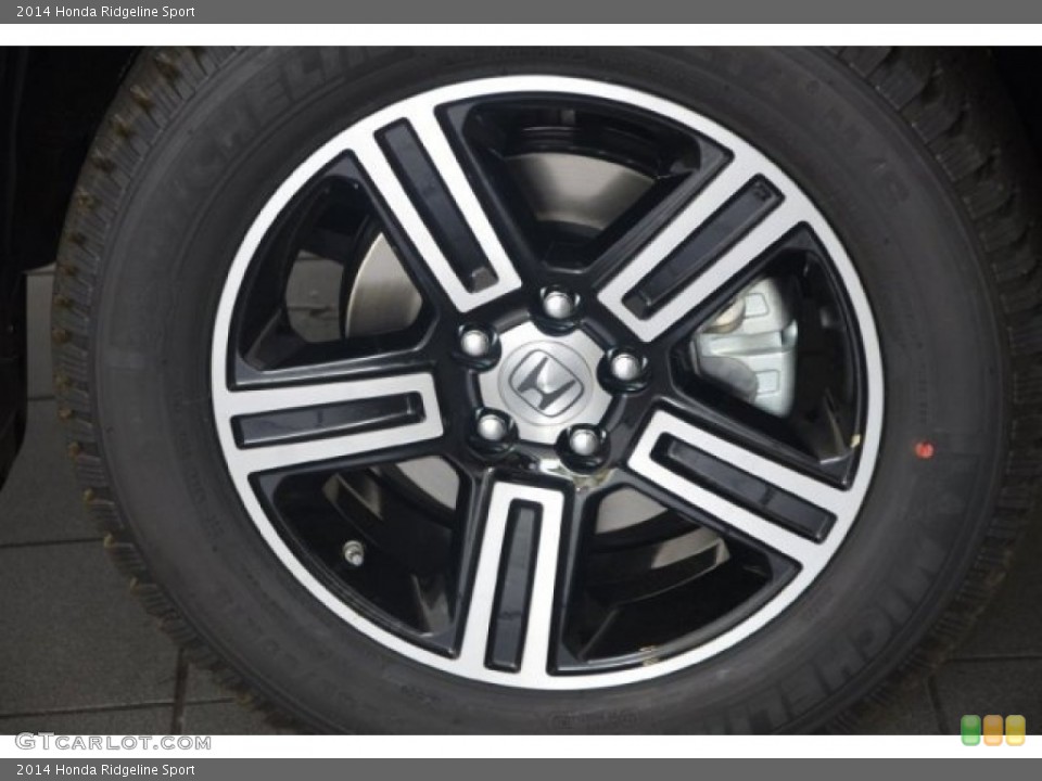 2014 Honda Ridgeline Sport Wheel and Tire Photo #94245329