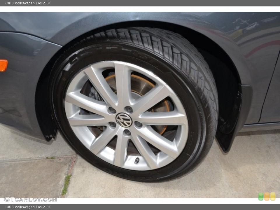 2008 Volkswagen Eos 2.0T Wheel and Tire Photo #94250174