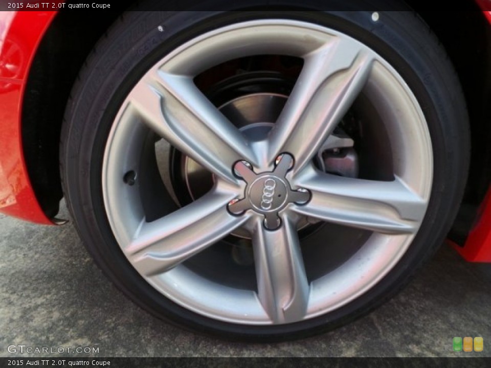 2015 Audi TT 2.0T quattro Coupe Wheel and Tire Photo #94277168