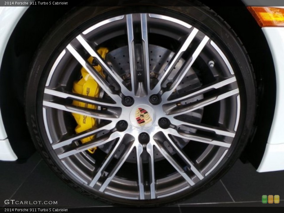 2014 Porsche 911 Turbo S Cabriolet Wheel and Tire Photo #94277594