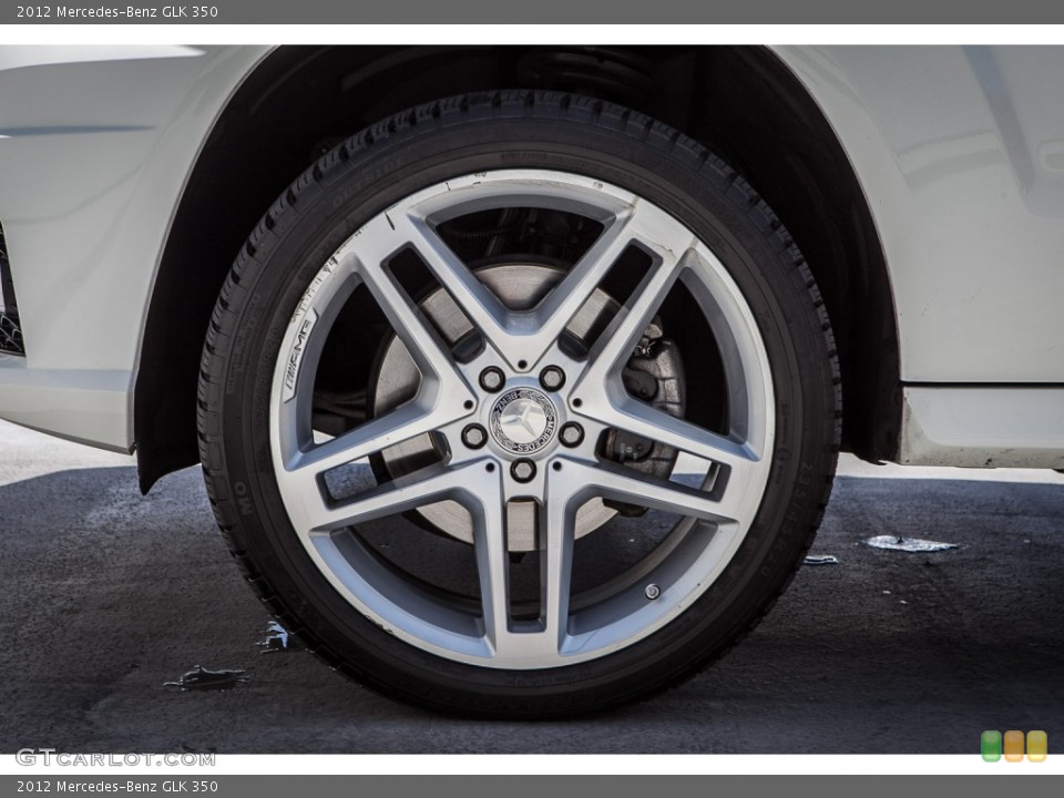2012 Mercedes-Benz GLK 350 Wheel and Tire Photo #94277822