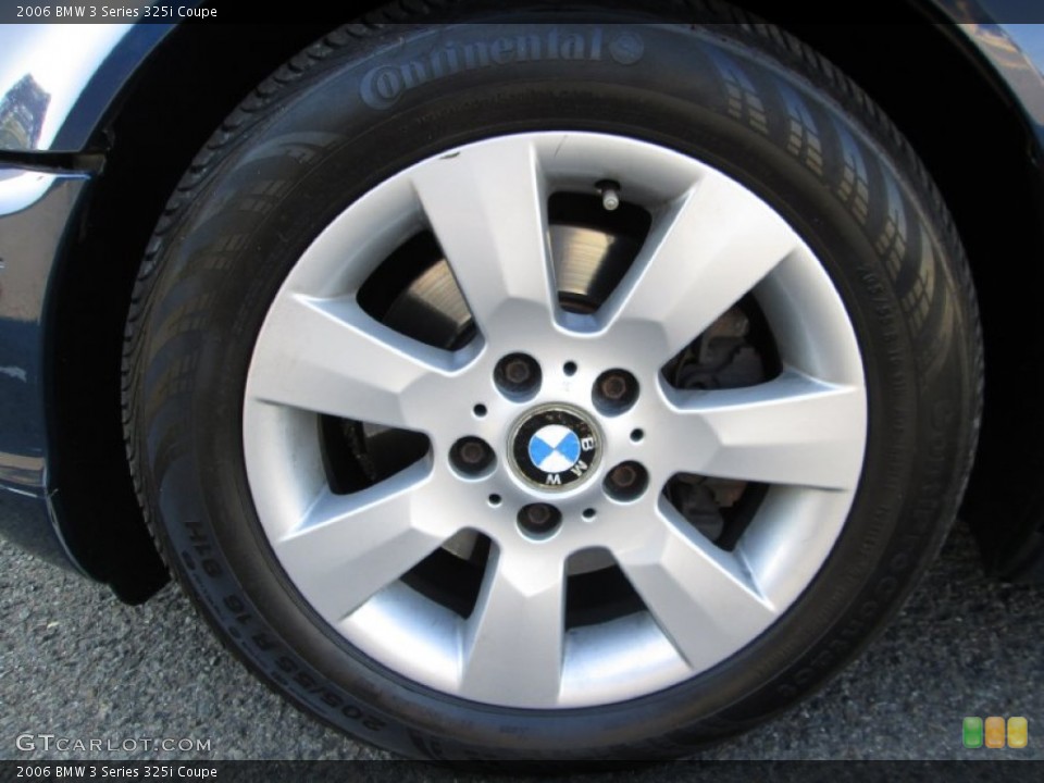 2006 BMW 3 Series 325i Coupe Wheel and Tire Photo #94285946
