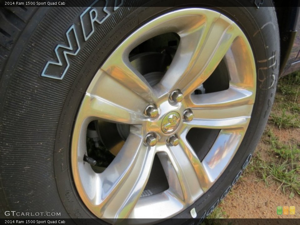 2014 Ram 1500 Sport Quad Cab Wheel and Tire Photo #94304525