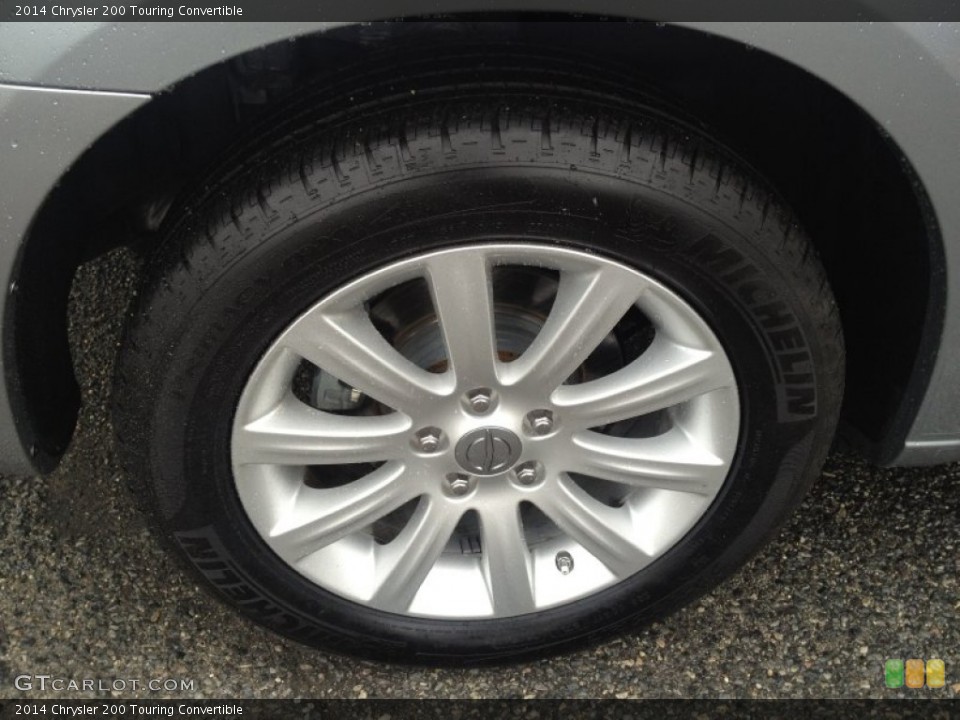 2014 Chrysler 200 Touring Convertible Wheel and Tire Photo #94312736