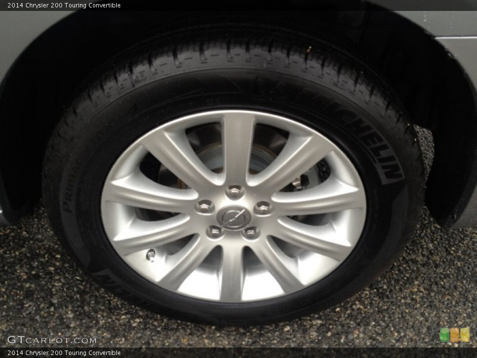 2014 Chrysler 200 Touring Convertible Wheel and Tire Photo #94312892