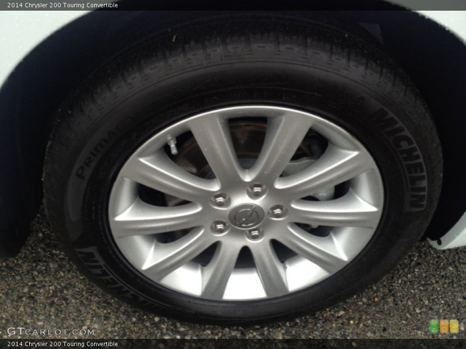 2014 Chrysler 200 Touring Convertible Wheel and Tire Photo #94313143