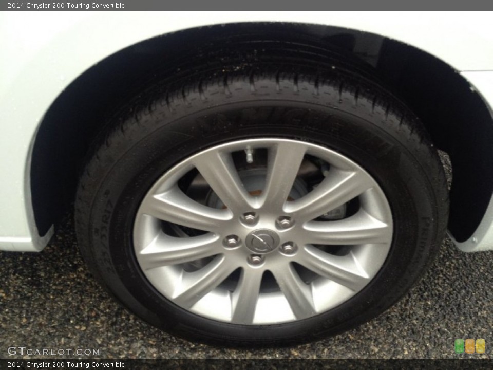 2014 Chrysler 200 Touring Convertible Wheel and Tire Photo #94313303