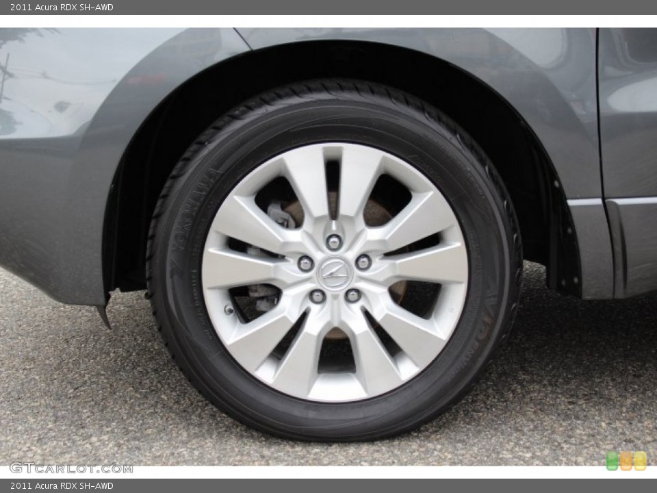 2011 Acura RDX SH-AWD Wheel and Tire Photo #94334148