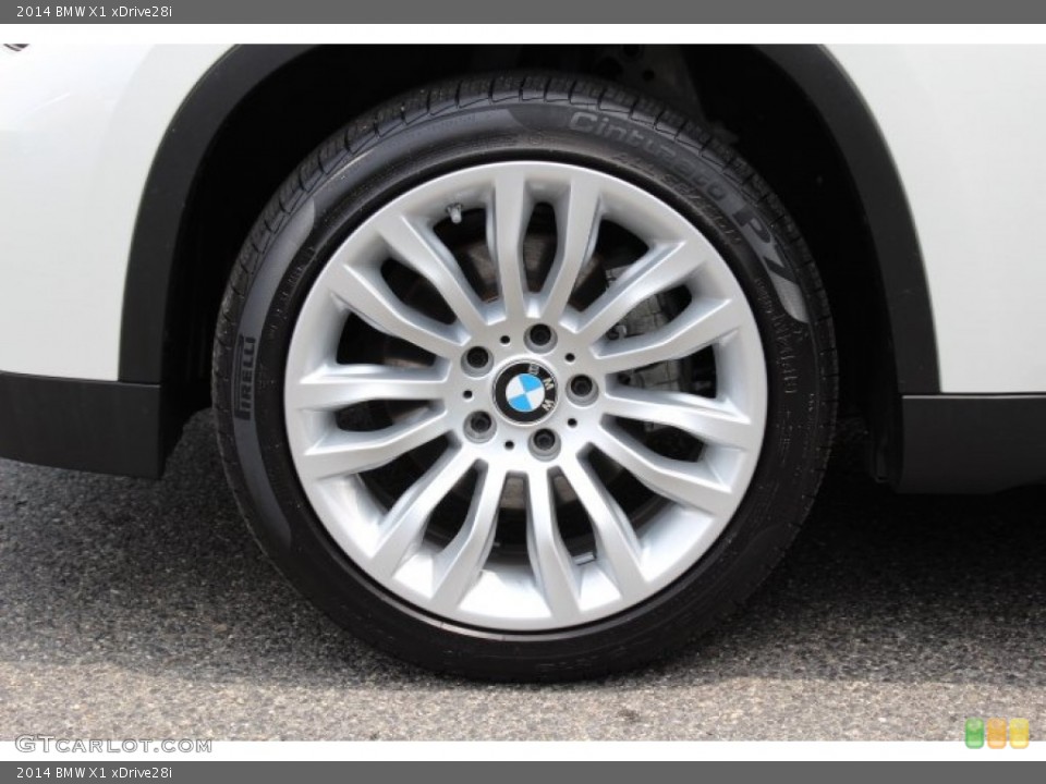 2014 BMW X1 xDrive28i Wheel and Tire Photo #94335582