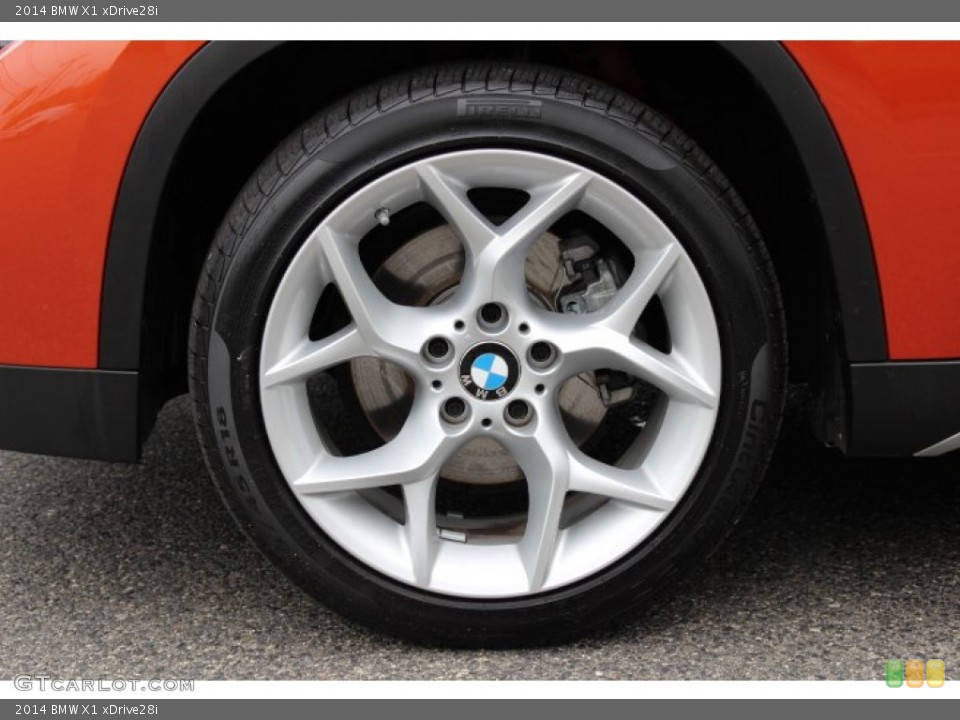 2014 BMW X1 xDrive28i Wheel and Tire Photo #94336257
