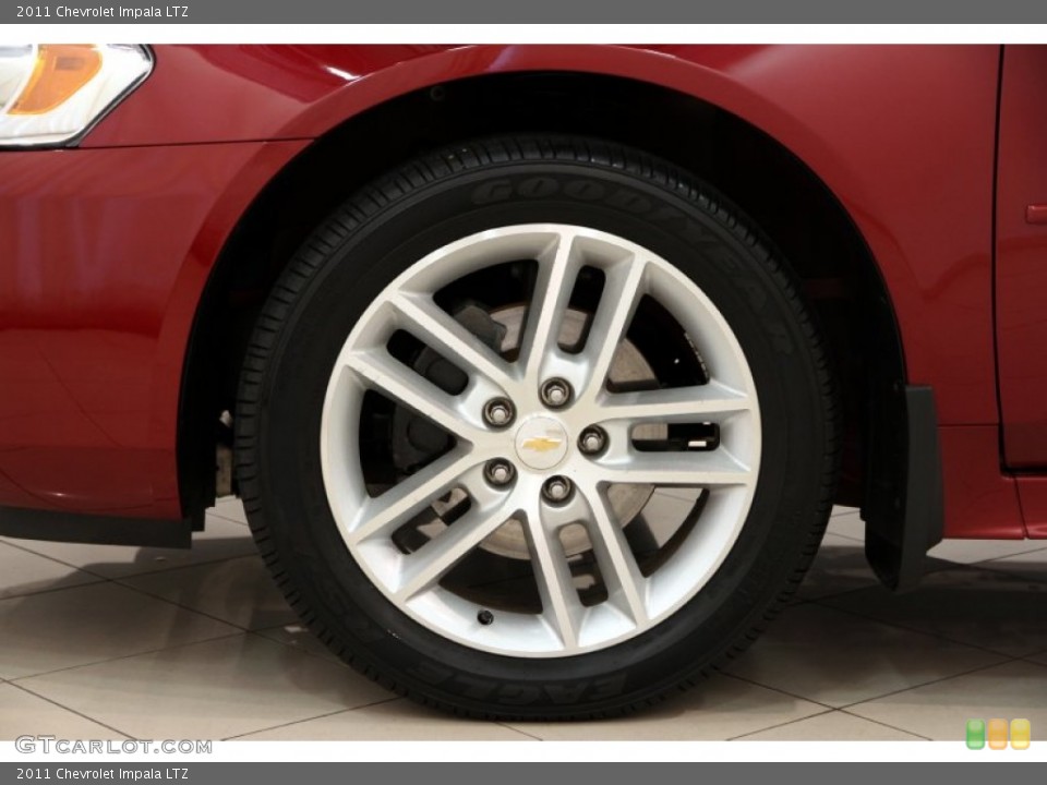 2011 Chevrolet Impala LTZ Wheel and Tire Photo #94338540