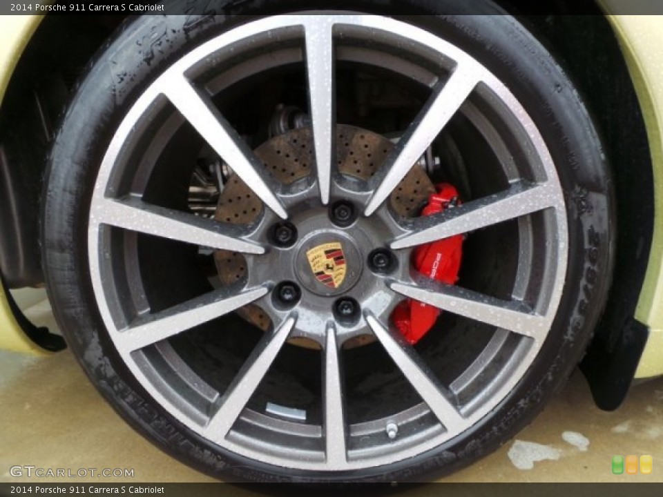 2014 Porsche 911 Carrera S Cabriolet Wheel and Tire Photo #94347852