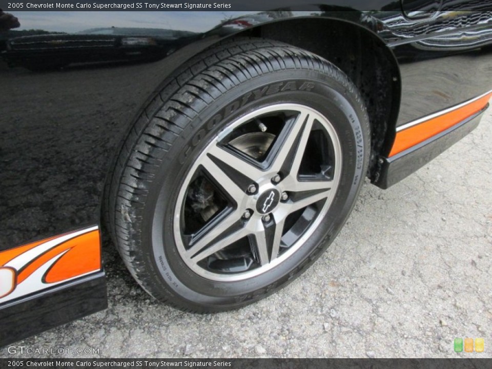 2005 Chevrolet Monte Carlo Supercharged SS Tony Stewart Signature Series Wheel and Tire Photo #94351299