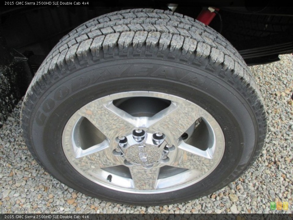 2015 GMC Sierra 2500HD SLE Double Cab 4x4 Wheel and Tire Photo #94355190