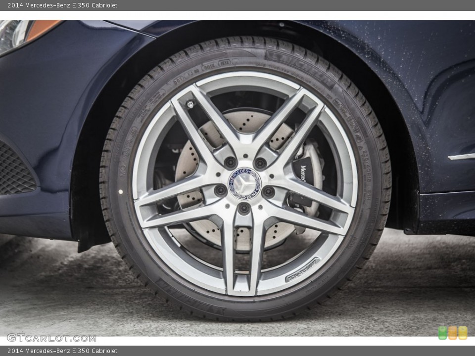 2014 Mercedes-Benz E 350 Cabriolet Wheel and Tire Photo #94386008