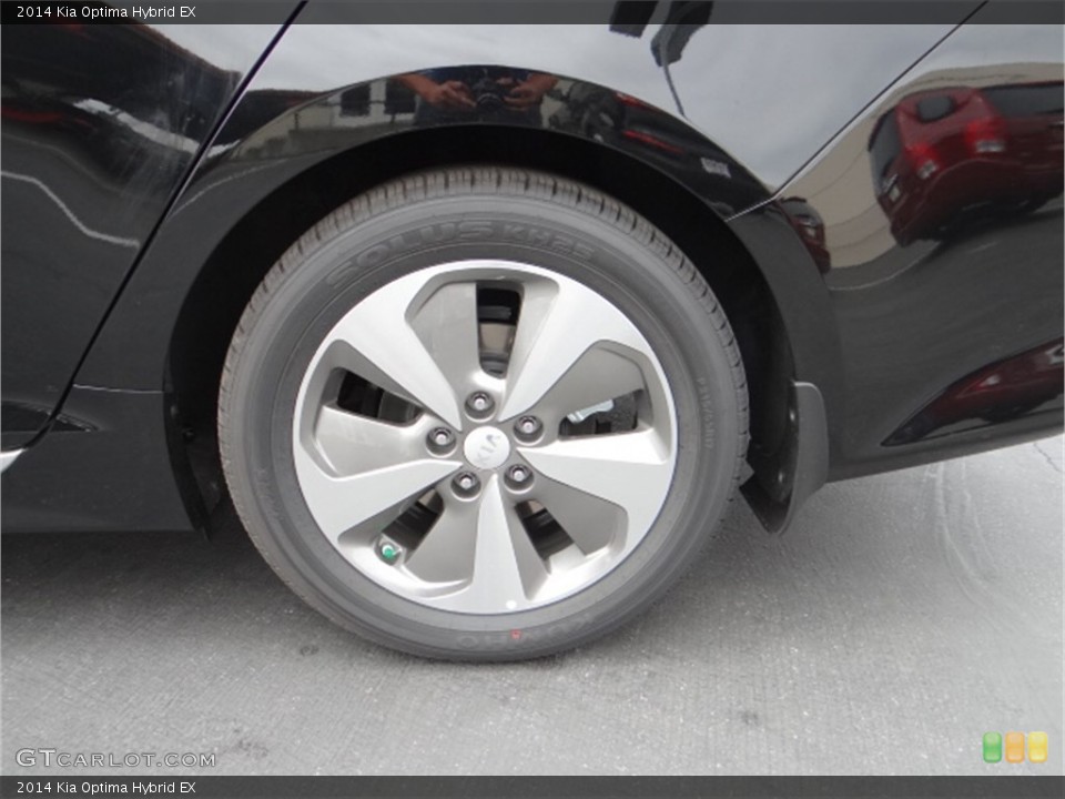 2014 Kia Optima Hybrid EX Wheel and Tire Photo #94390957