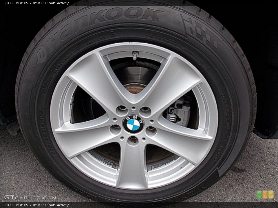 2012 BMW X5 xDrive35i Sport Activity Wheel and Tire Photo #94396967