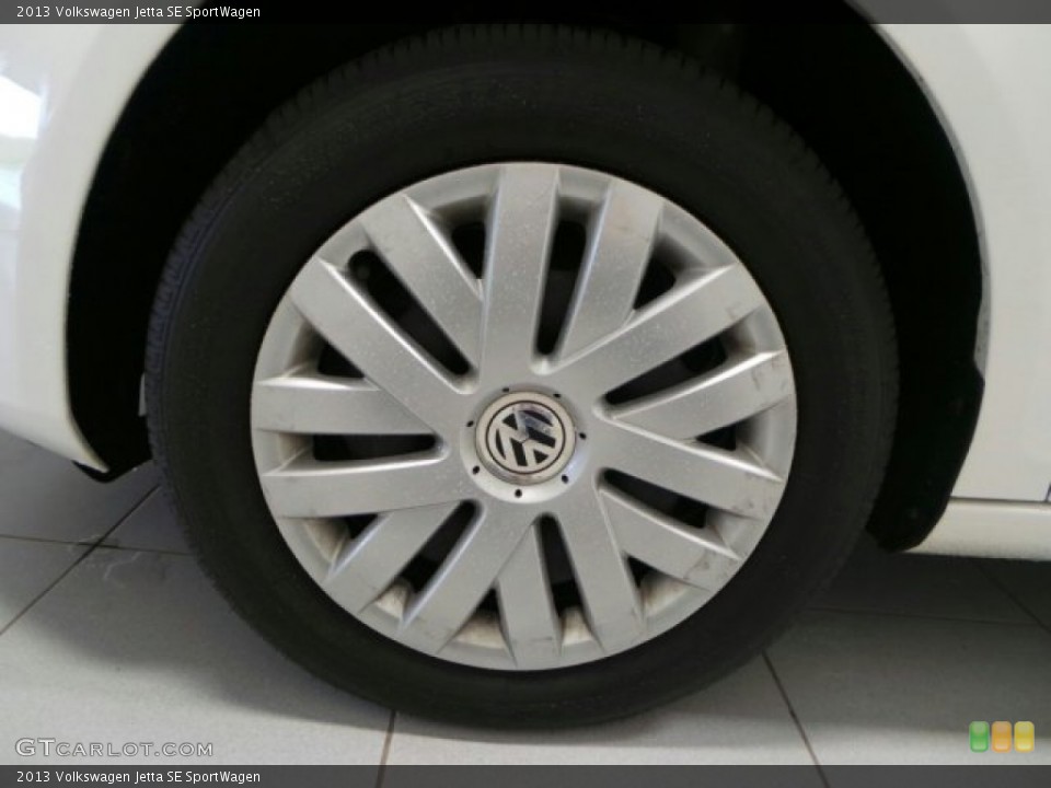 2013 Volkswagen Jetta SE SportWagen Wheel and Tire Photo #94398938