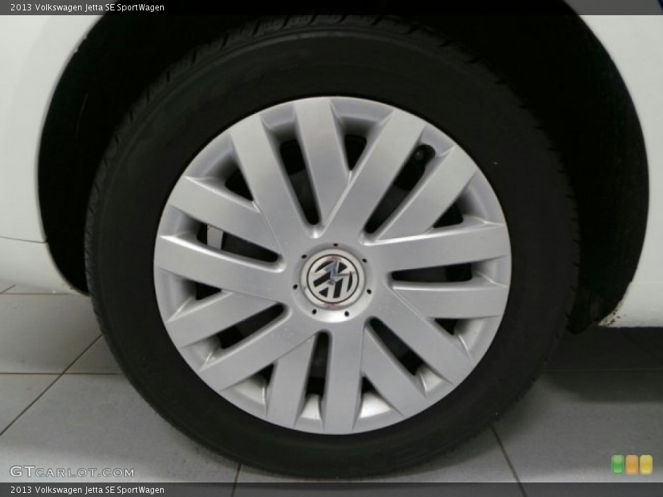 2013 Volkswagen Jetta SE SportWagen Wheel and Tire Photo #94398971