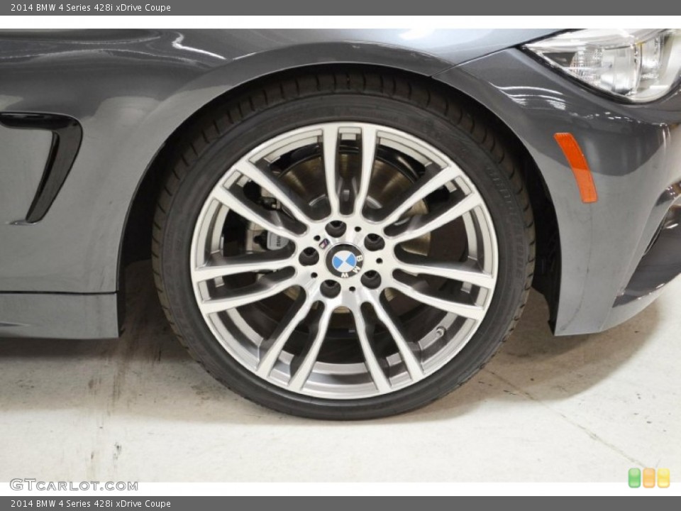 2014 BMW 4 Series 428i xDrive Coupe Wheel and Tire Photo #94403270