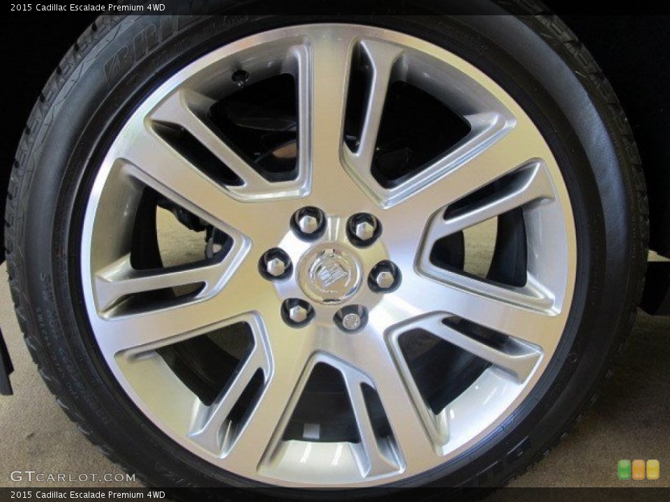 2015 Cadillac Escalade Premium 4WD Wheel and Tire Photo #94413008