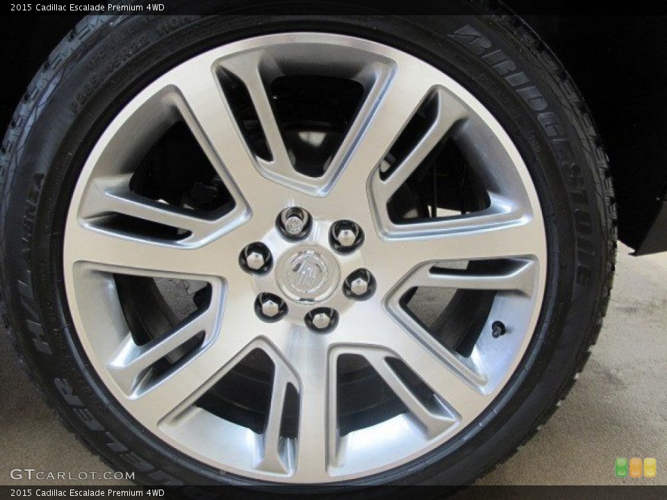 2015 Cadillac Escalade Premium 4WD Wheel and Tire Photo #94413032