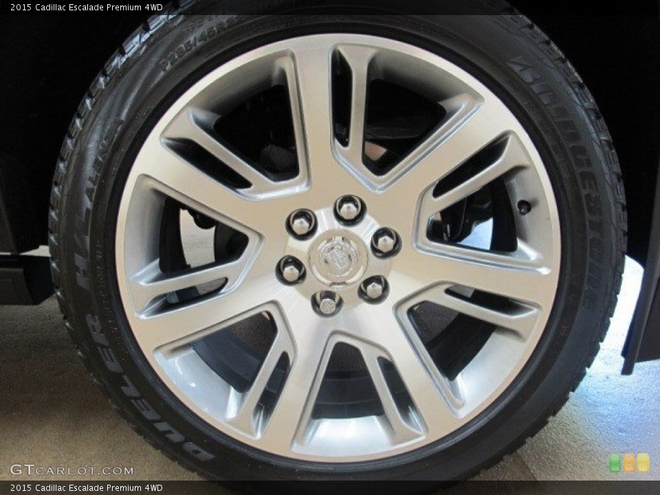 2015 Cadillac Escalade Premium 4WD Wheel and Tire Photo #94413074