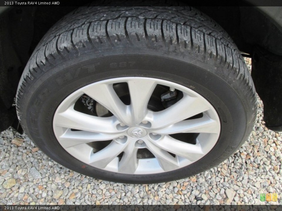 2013 Toyota RAV4 Limited AWD Wheel and Tire Photo #94419573