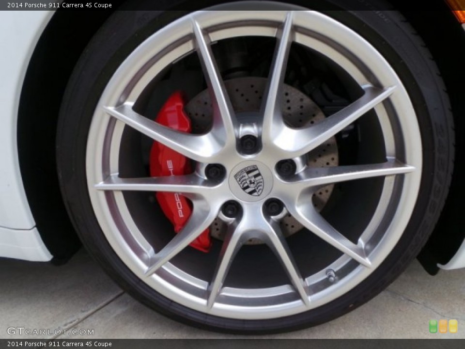 2014 Porsche 911 Carrera 4S Coupe Wheel and Tire Photo #94428977