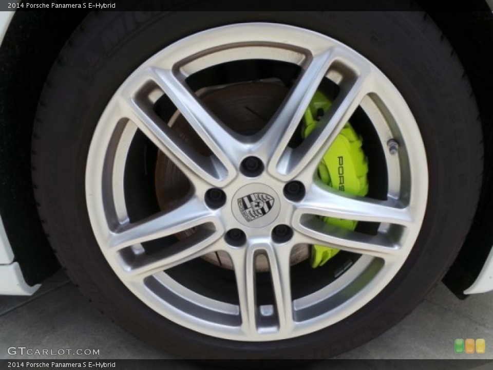 2014 Porsche Panamera S E-Hybrid Wheel and Tire Photo #94430591